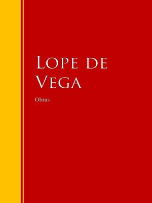 cover image of Obras de Lope de Vega